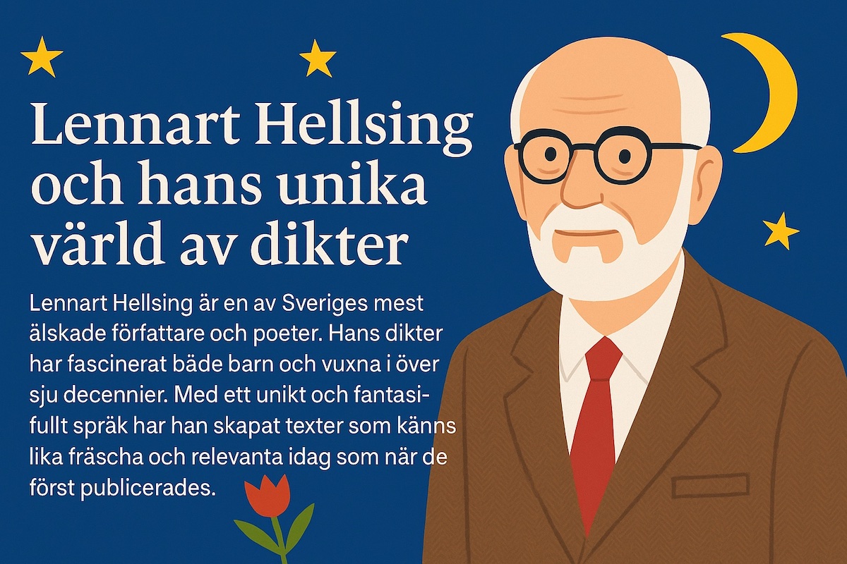 Lennart Hellsing: En magisk värld av lekfulla och språkliga dikter
